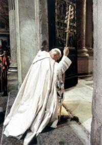 Відчинення Святих Дверей в Базиліці св. Петра, 1983
